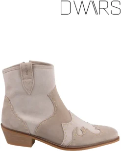 DWRS Lyon Studs Denim Westernboots