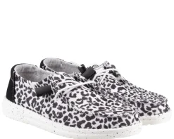 Hey Dude Wendy Leopard Sneakers