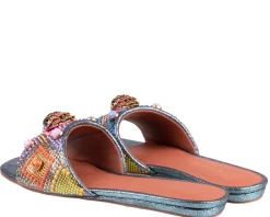 Kurt Geiger London Kensington flat jewel Slippers