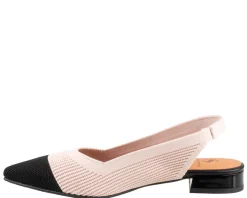 Miss Elastic Bay Slingbacks