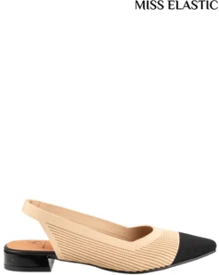 Miss Elastic Bay Slingbacks