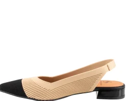 Miss Elastic Bay Slingbacks