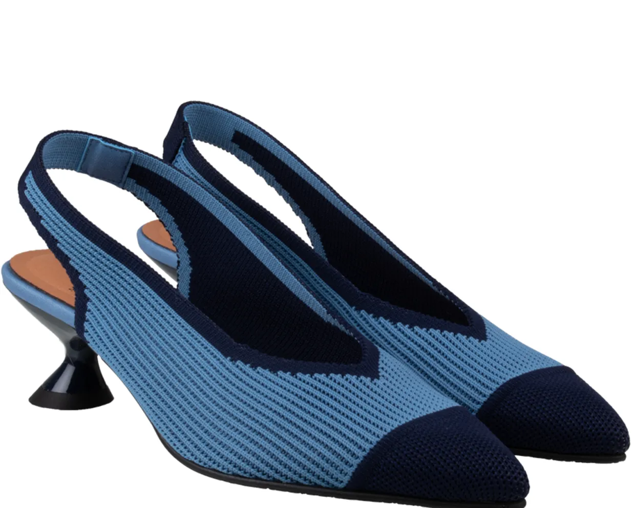 Miss Elastic Reine Slingbacks